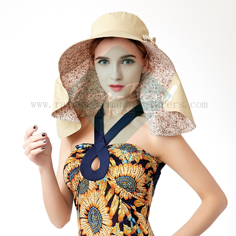 Womens Fashion hat with neck flap2